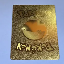 Basic Evee evolution 2023 Gold Foil Art Pokemon Card - Image 2