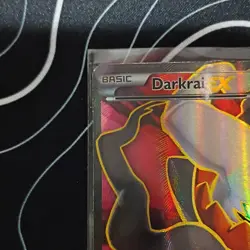 Pokemon TCG Darkrai EX Full Art Ultra Rare 118/122 Breakpoint Holo 2016 Card - Image 3