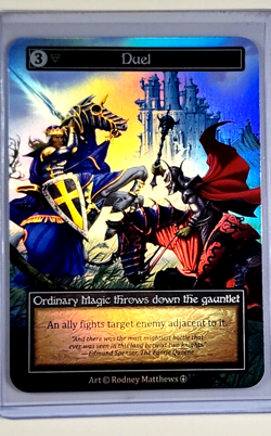 Sorcery Contested Realms TCG Arthurian Legends Ordinary Foil Duel - Image 1