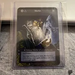 Merlin - Unique - Arthurian Legends: Sorcery Contested Realm- Nm - Image 1