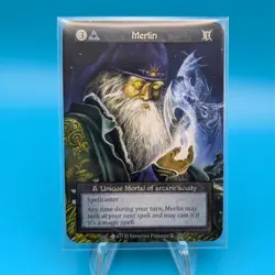 Sorcery: Contested Realm TCG - Merlin - NM - Arthurian Legends (ART) - Image 1
