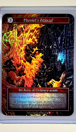 Sorcery Contested Realms Arthurian Legends Ordinary Foil Hamlet's Ablaze - Image 1