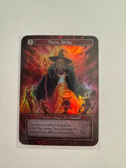 Sorcery Contested Realm: Gothic FOIL Flame Strike Ordinary - Image 1