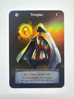 Sorcery Contested Realm Arthurian Legends Templar Avatar Unique FOIL - Image 1