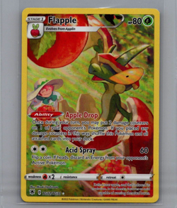 Flapple TG02/TG30 - Pokemon TCG Astral Radiance Sword & Shield Holo Rare Card NM - Image 1
