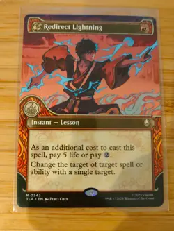MTG Redirect Lightning (Showcase) 0343 Avatar: the Last Airbender M/NM - Image 1