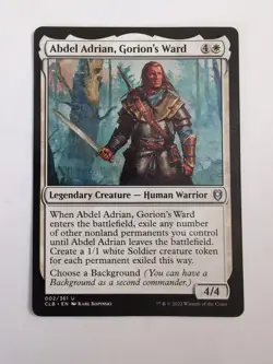 MTG Abdel Adrian, Gorion's Ward Battle for Baldur's Gate Regular 002/361 - Image 1