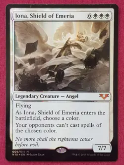 Magic The Gathering FROM THE VAULT ANGELS FTV FOIL IONA SHIELD OF EMERIA MTG - Image 1