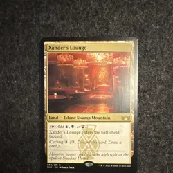 Magic: The Gathering Xander's Lounge Land Rare Streets of New Capenna - Image 1