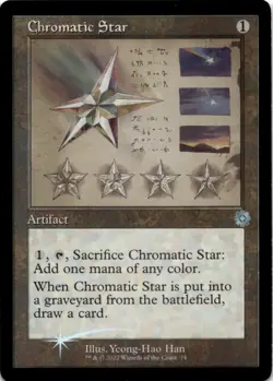 MTG Chromatic Star (Schematic) Foil NM The Brothers' War: Retro Frame Artifacts - Image 1