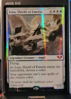 Magic The Gathering FROM THE VAULT ANGELS FTV FOIL IONA SHIELD OF EMERIA MTG - Image 1