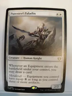 Puresteel Paladin Commander Masters Regular - Image 1