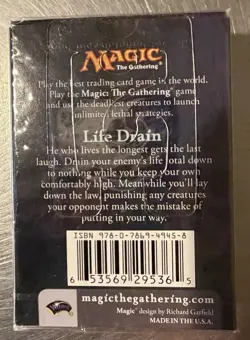 Magic the Gathering Eventide Life Drain Theme Deck Box Factory Sealed - Image 2
