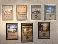MTG Older Basic Lands - Image 1