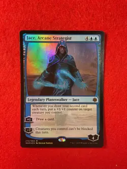 Jace, Arcane Strategist - Foil - War of the Spark - Magic the Gathering - MTG - Image 1