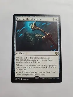 MTG - Staff of the Storyteller _ ONC _Regular Rare #010 - Image 1