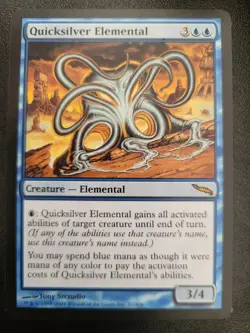 🔮Quicksilver Elemental - Mirrodin - Magic The Gathering - MTG - Image 1