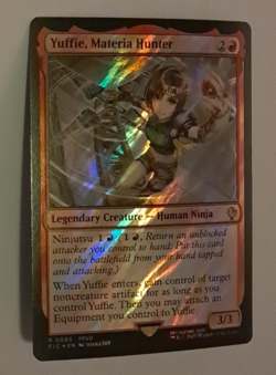 Yuffie, Materia Hunter Surge FOIL MTG NM Final Fantasy VII Magic the Gathering - Image 1