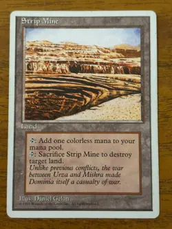 Strip Mine - MTG - 1995 - Image 1