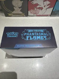 Pokemon TCG Mega Evolution Phantasmal Flames ETB Elite Trainer Box - Image 2