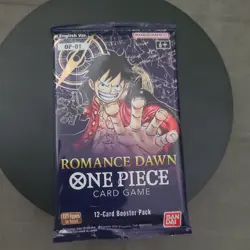 ONE PIECE Card Game - ROMANCE DAWN Booster 1 Pack Sealed OP-01 ENGLISH - Image 1