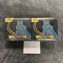 Pokemon TCG - Mega Evolution ETB's Elite Trainer Box - Factory Sealed X2 - Image 1