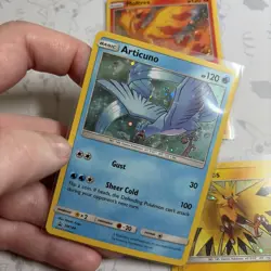 3x Legendary Birds Articuno Zapdos Moltres HOLO SET Pokemon SM145 SM144 SM143 NM - Image 4
