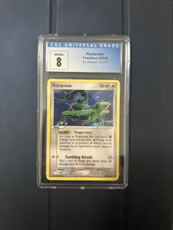 CGC 8 Rayquaza 22/107 Ex Deoxys 2005 NM/MINT Pokemon - Image 1