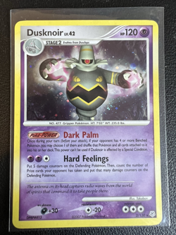 Pokemon TCG 2007 Dusknoir 2/130 Diamond and Pearl Holo NM - Image 2