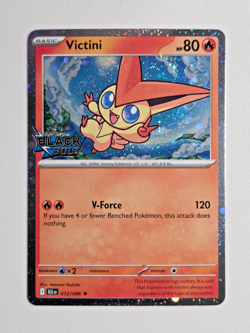 Victini 012/086 SV11B: Black Bolt Stamped Holo 80HP Pokemon TCG English - Image 1