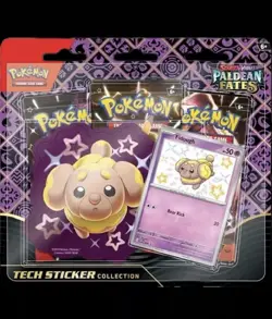 Pokemon TCG Scarlet & Violet Paldean Fates Tech Sticker Collection - Image 1