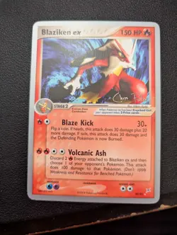 Blaziken ex 89/95 - NON-HOLO RARE - World Championship 2004 POKEMON CARD NM - Image 1