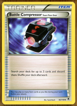 Battle Compressor - 92/119 ~ XY Phantom Forces ~ Near Mint!! - Image 1