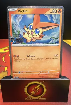 Victini - 012/086 - SV11B: Black Bolt Stamped - Holo - Pokemon TCG - Mint/NM - Image 1