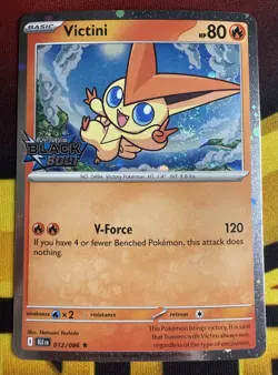 Victini - 012/086 - SV11B: Black Bolt Stamped - Holo - Pokemon TCG - Mint/NM - Image 2