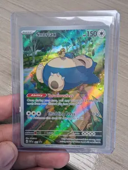 Pokemon 151 ENGLISH - SNORLAX - SEALED - BLACK STAR PROMO HOLO - SVP 051 - Image 4