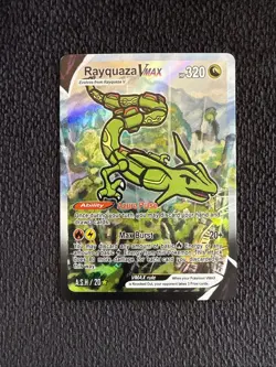 Rayquaza Vmax #20 - Holo Foil Gen 1 - After Skool Hobby Fan Art - Pokemon - Image 1