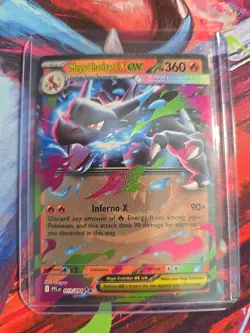 2025 Pokemon Phantasmal Flames Mega Charizard X ex 13/94 - Image 1
