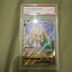 Graded PSA 9 2020 Pokemon Swsh - FA Glrn. Sirfetch’d V - Vivid Voltage - Image 3