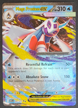 Pokemon Mega Froslass ex 047/217 Mega Evolutions Ascended Heroes Ready To ship - Image 1