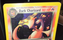 1999 Pokemon Team Rocket Dark Charizard 4/82 - Holo Rare - MP - Clean Front! - Image 3