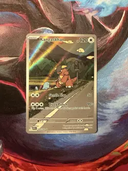 Pokemon Kangaskhan TCG 204/182 Destined Rivals Illustration Rare Near Mint - Image 1