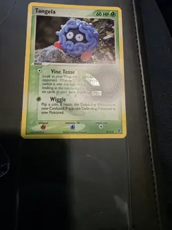 Pokemon TCG Tangela EX FireRed & LeafGreen 30/112 Reverse Holo Rare - Image 1