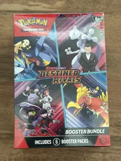 Pokemon TCG: Scarlet & Violet Destined Rivals Booster Bundle Factory Sealed Box - Image 1