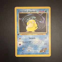 Sabrina's Psyduck 99/132 Common - Gym Challenge - 1st Edition - Pokemon WOTC - Image 1