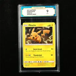TQG 9 MINT 2019 Pokemon ENG Pikachu SM227 Promo - Image 1