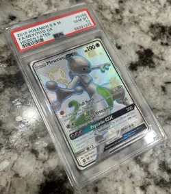 2019 Mewtwo GX Full Art #SV59 Hidden Fates Shiny Vault Pokemon PSA 10 GEM - Image 1