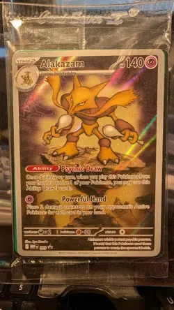 Alakazam - Pokemon Mega Evolutions 2025 - ETB Promo - SEALED - Image 1
