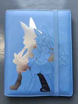 Ultra PRO Elite Series Lucario 9 Pocket Pokemon Binder - Image 1