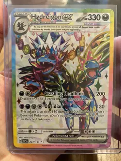 Hydreigon ex 223/191 Ultra Rare Full Art - Pokemon Surging Sparks SV08 - NM/M - Image 1